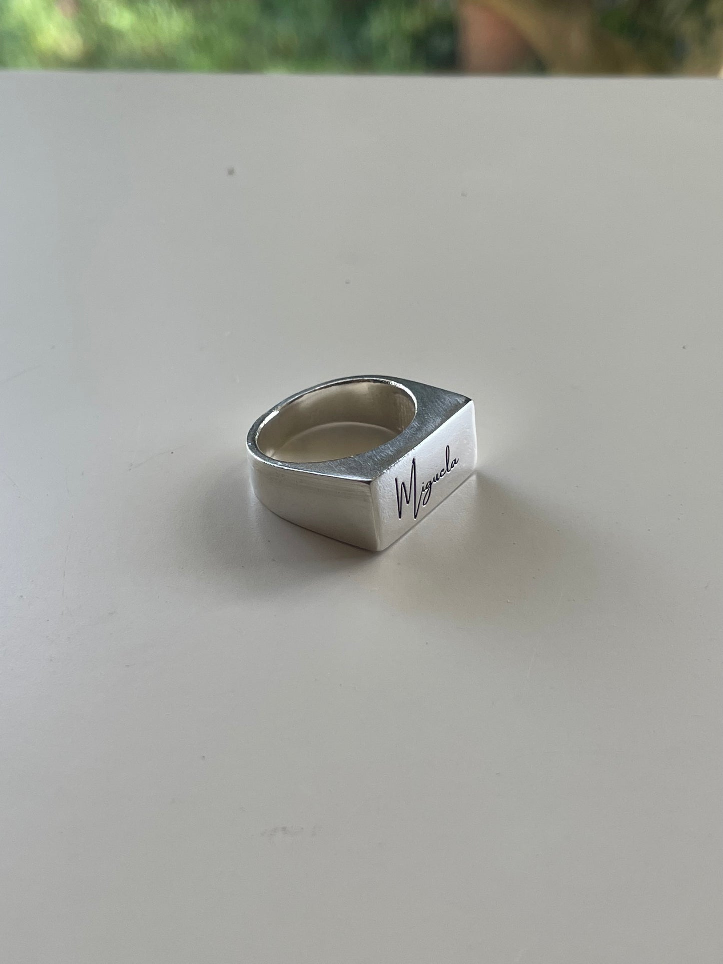 Rectangle Signet Ring