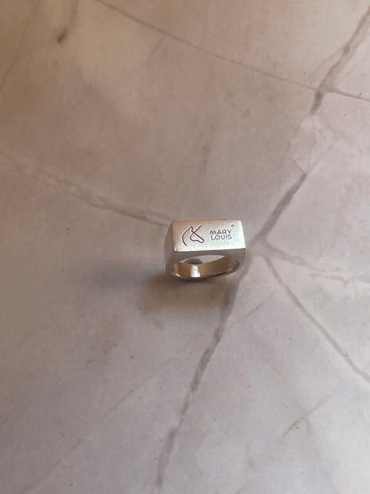Rectangle Signet Ring
