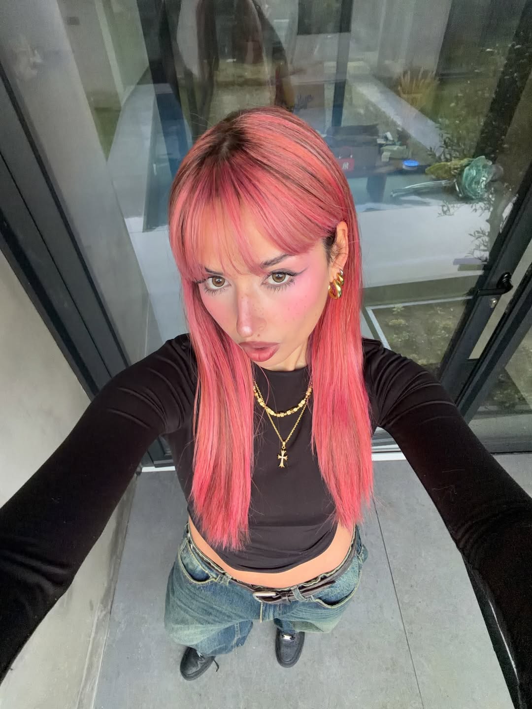 Cross Chrome Chain Goldie