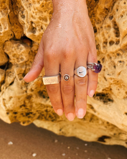Rectangle Signet Ring