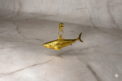 Shark Tale Pendant Goldie