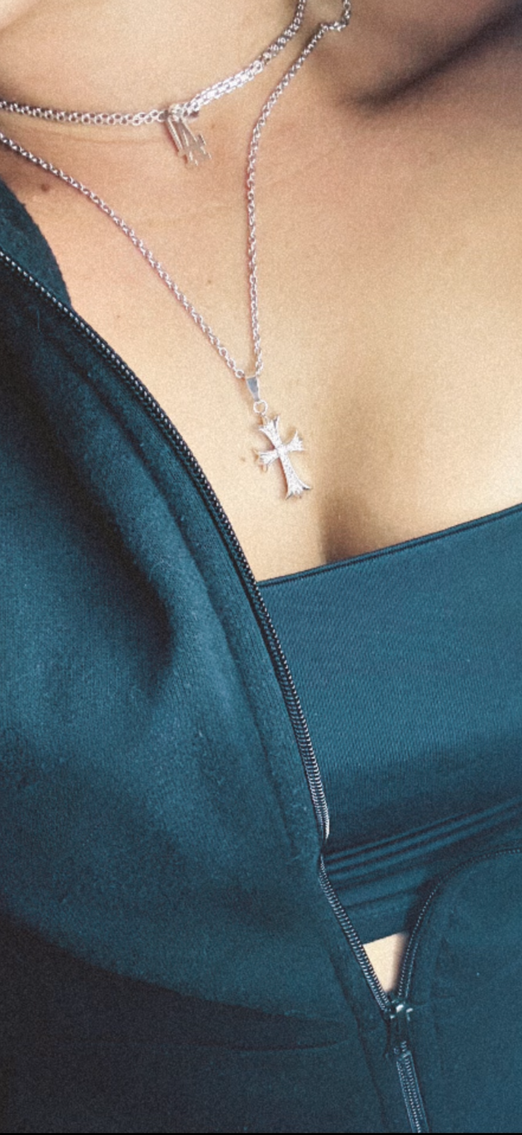 Cross Chrome Chain
